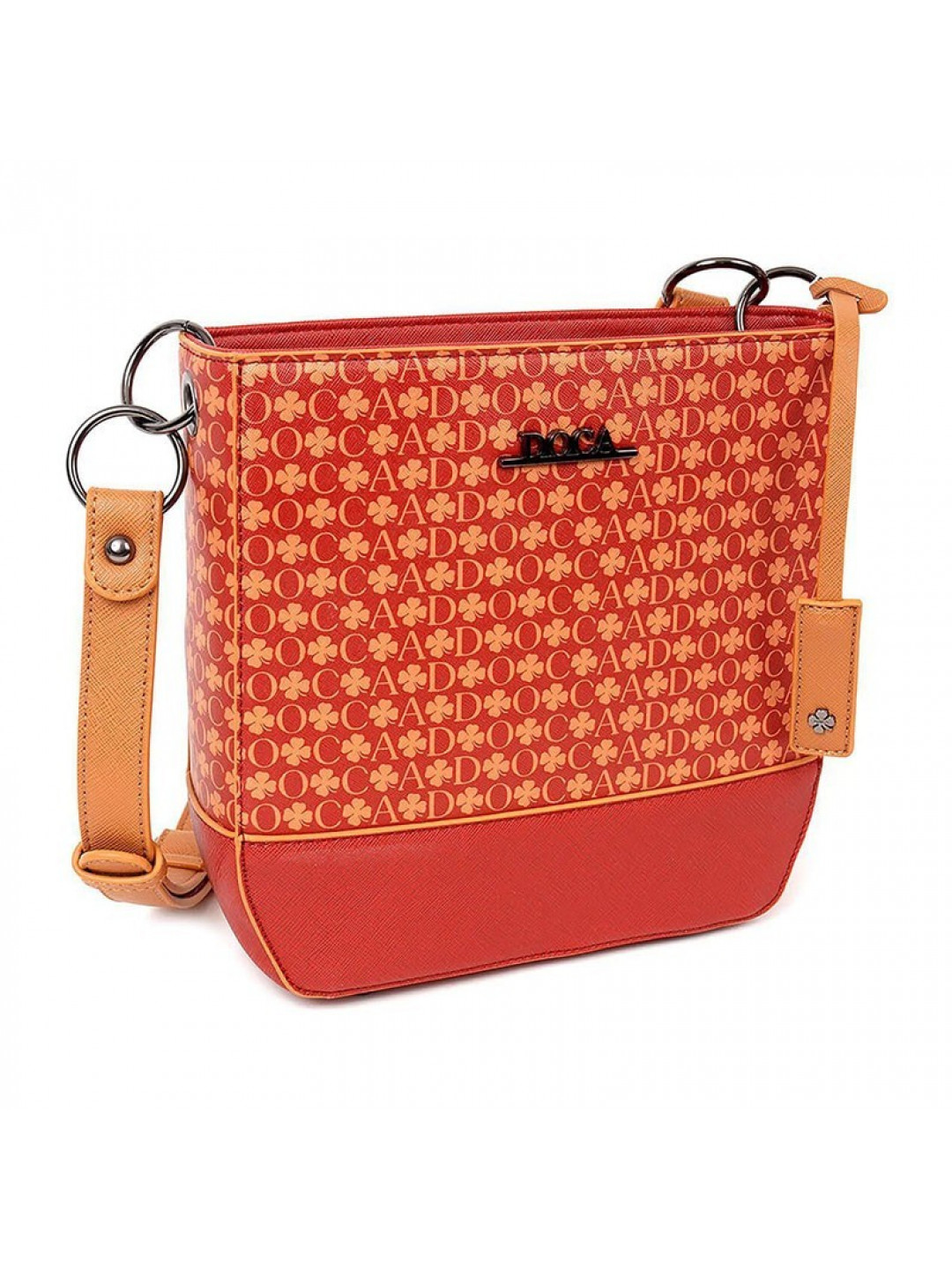 Dámská kabelka Doca 12967 – červená